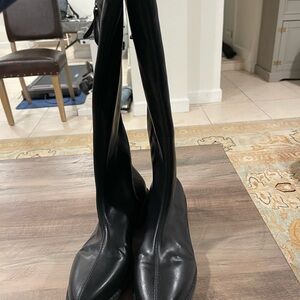 Chic Black Over the Knee Women's Boots